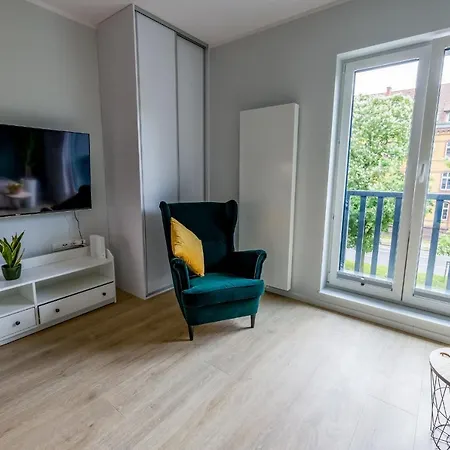 Uroczy Typu W Scislym Centrum Szczecina Lägenhet *